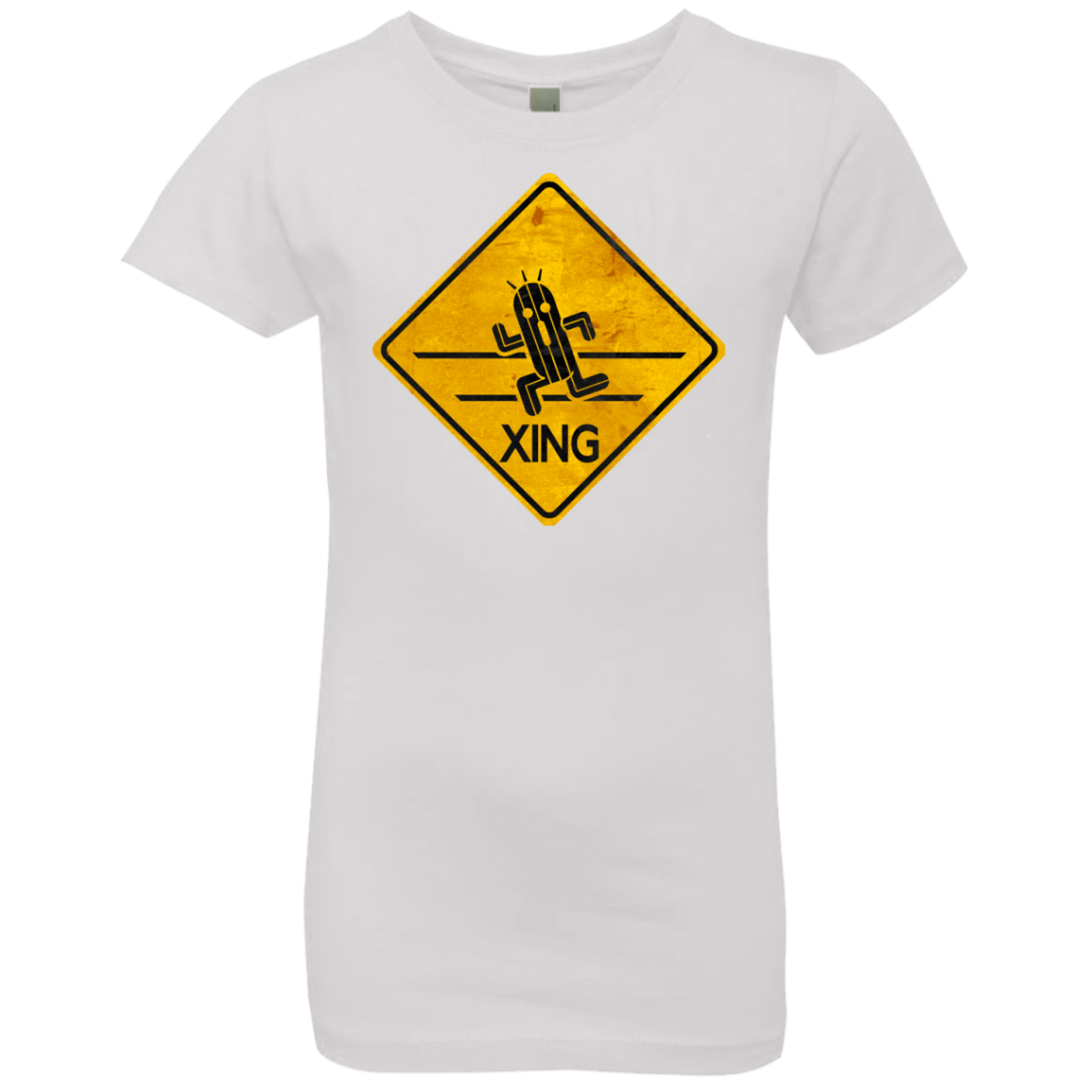 T-Shirts White / YXS Cactuar Crossing Girls Premium T-Shirt