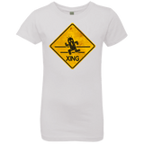 T-Shirts White / YXS Cactuar Crossing Girls Premium T-Shirt