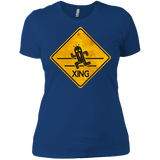 T-Shirts Royal / X-Small Cactuar Crossing Women's Premium T-Shirt