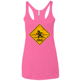 T-Shirts Vintage Pink / X-Small Cactuar Crossing Women's Triblend Racerback Tank