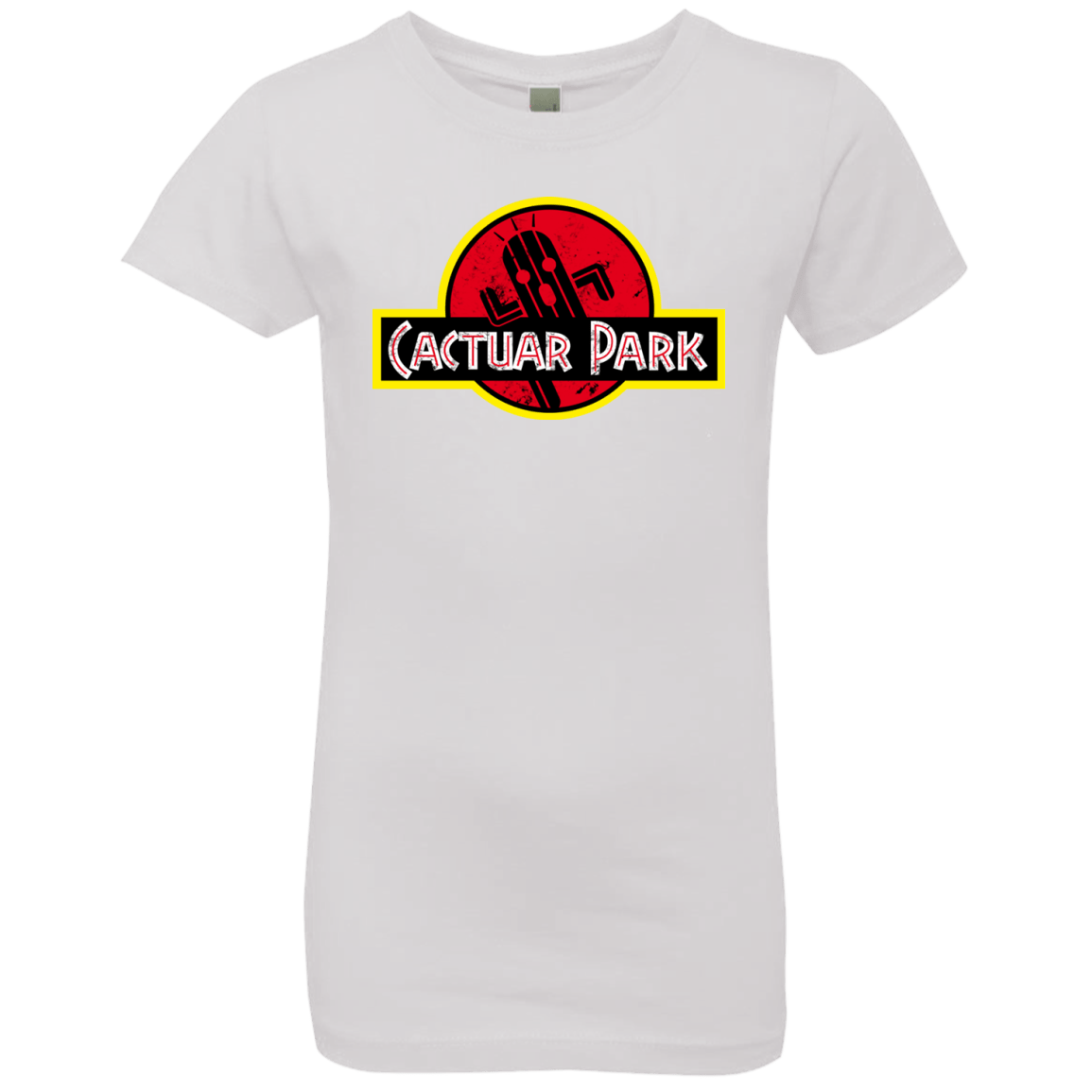 T-Shirts White / YXS Cactuar Park Girls Premium T-Shirt