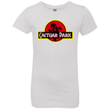 T-Shirts White / YXS Cactuar Park Girls Premium T-Shirt