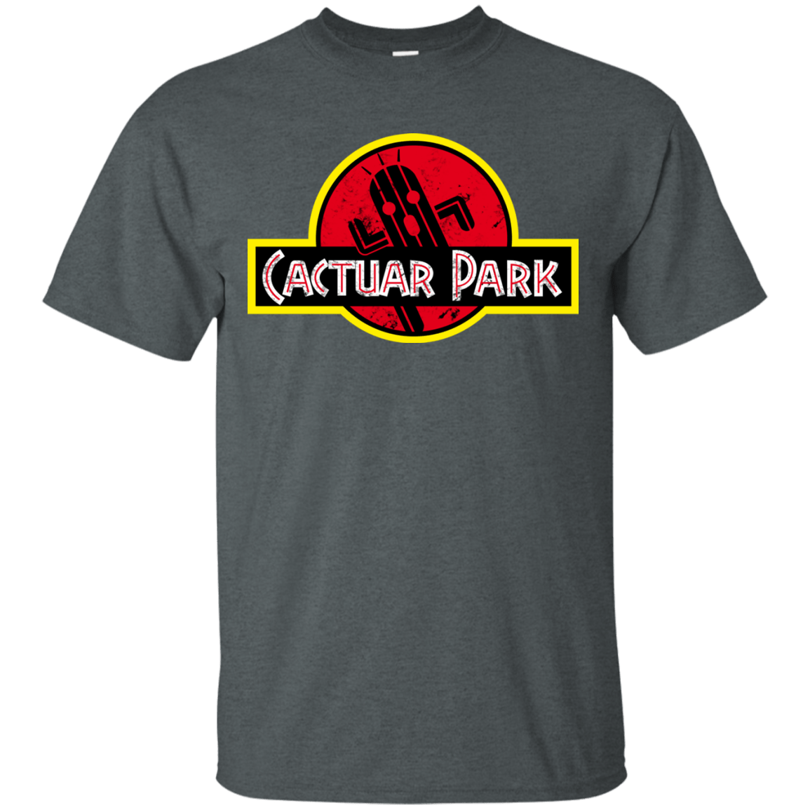 T-Shirts Dark Heather / Small Cactuar Park T-Shirt