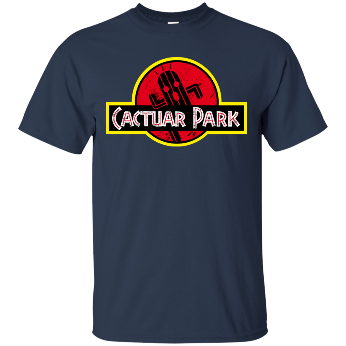 T-Shirts Navy / Small Cactuar Park T-Shirt