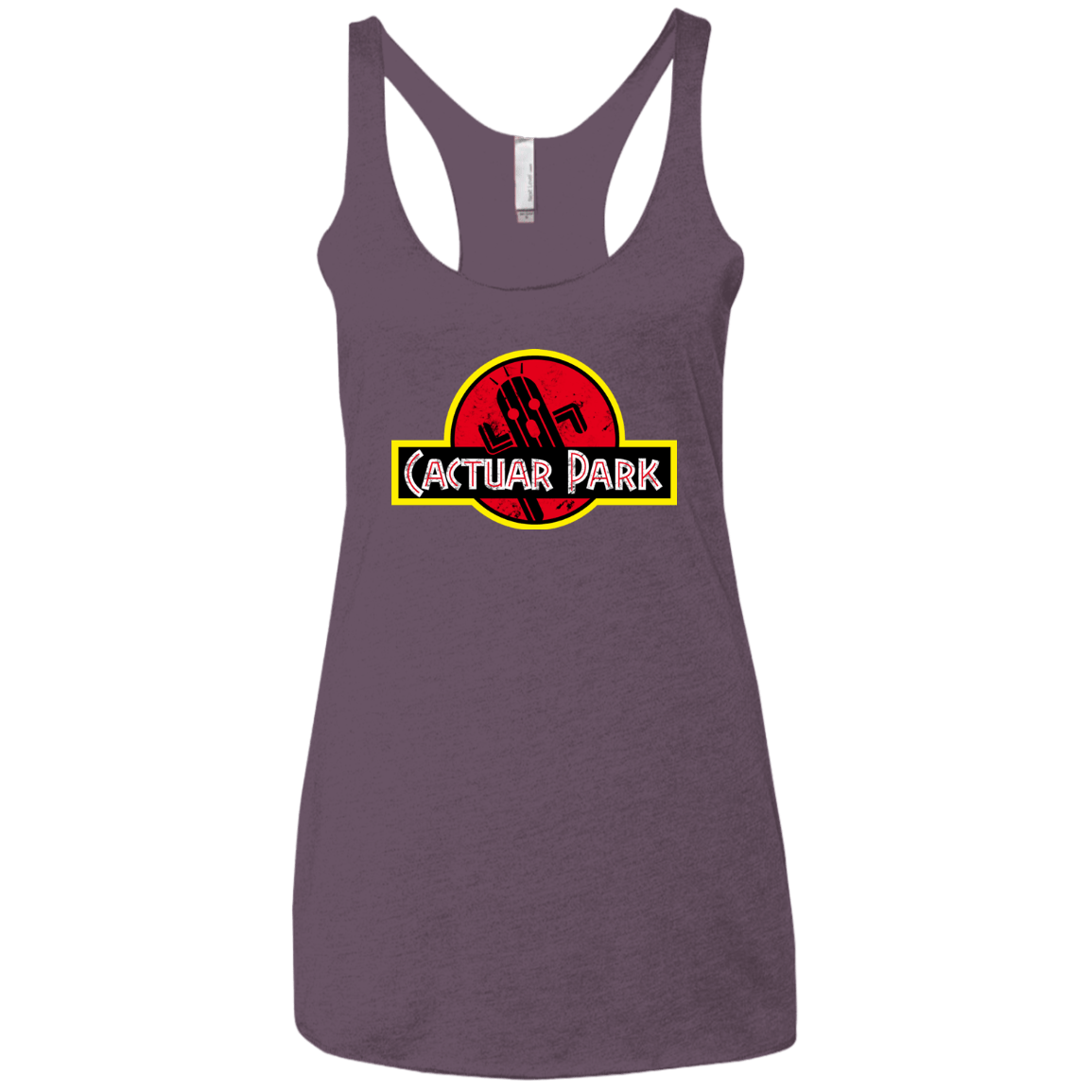 T-Shirts Vintage Purple / X-Small Cactuar Park Women's Triblend Racerback Tank