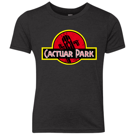 T-Shirts Vintage Black / YXS Cactuar Park Youth Triblend T-Shirt