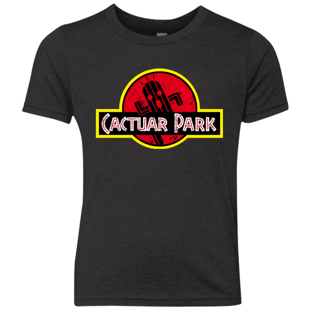 T-Shirts Vintage Black / YXS Cactuar Park Youth Triblend T-Shirt