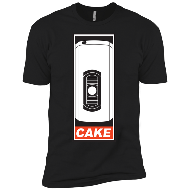 T-Shirts Black / YXS Cake is a Lie Boys Premium T-Shirt