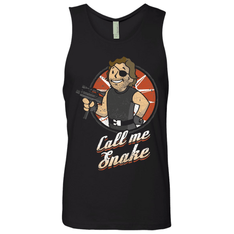 T-Shirts Black / Small Call me Snake Men's Premium Tank Top