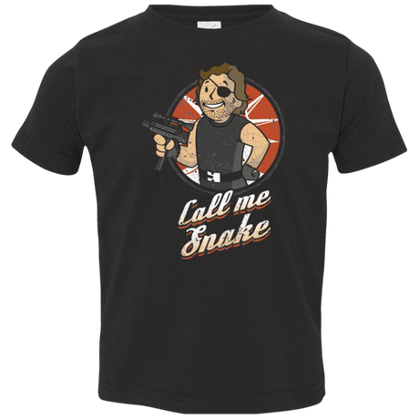 T-Shirts Black / 2T Call me Snake Toddler Premium T-Shirt