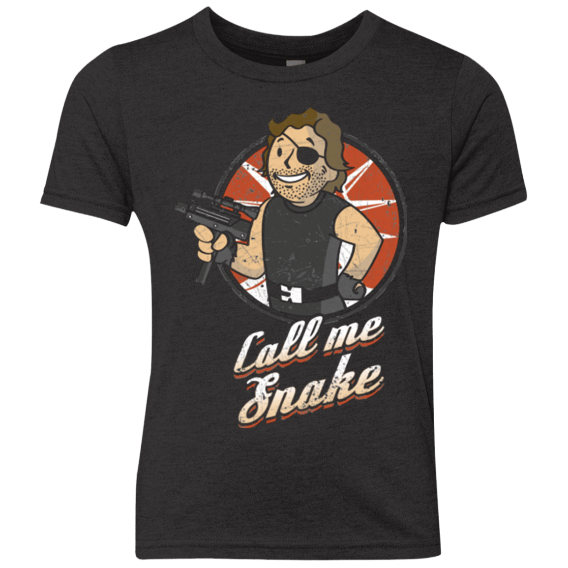T-Shirts Vintage Black / YXS Call me Snake Youth Triblend T-Shirt