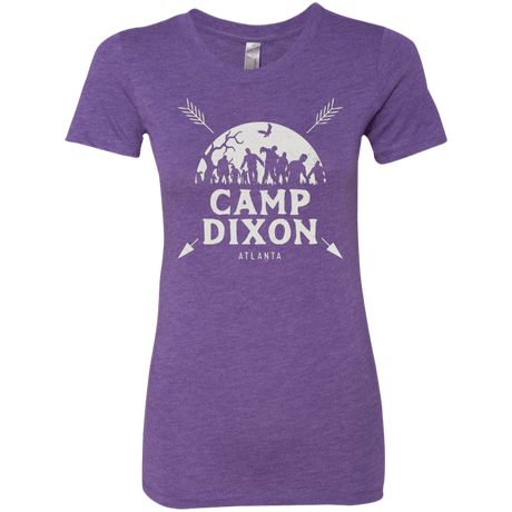 T-Shirts Purple Rush / Small CAMP DIXON Women's Triblend T-Shirt