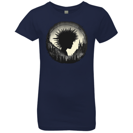 T-Shirts Midnight Navy / YXS Camp Hair Girls Premium T-Shirt