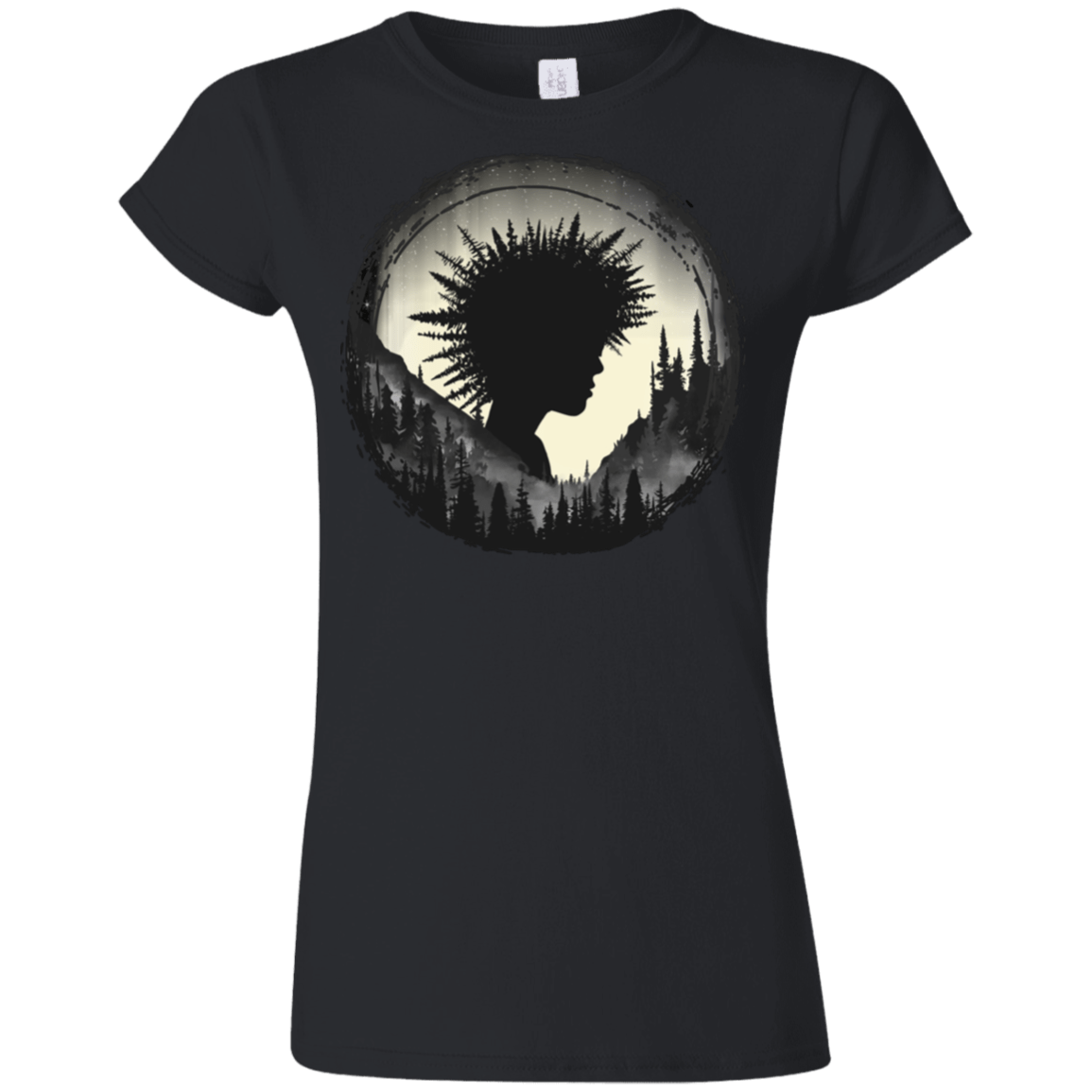 T-Shirts Black / S Camp Hair Junior Slimmer-Fit T-Shirt