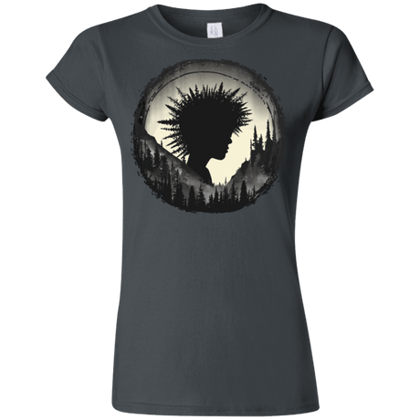 T-Shirts Charcoal / S Camp Hair Junior Slimmer-Fit T-Shirt