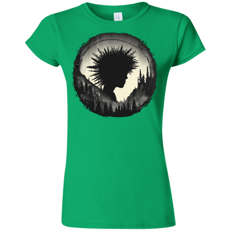 T-Shirts Irish Green / S Camp Hair Junior Slimmer-Fit T-Shirt