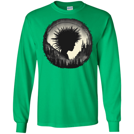 T-Shirts Irish Green / S Camp Hair Men's Long Sleeve T-Shirt