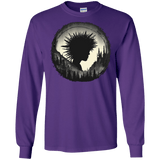 T-Shirts Purple / S Camp Hair Men's Long Sleeve T-Shirt