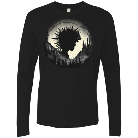 T-Shirts Black / S Camp Hair Men's Premium Long Sleeve