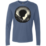 T-Shirts Indigo / S Camp Hair Men's Premium Long Sleeve
