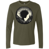 T-Shirts Military Green / S Camp Hair Men's Premium Long Sleeve