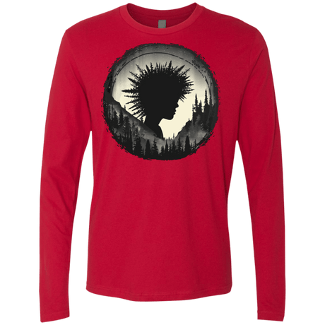 T-Shirts Red / S Camp Hair Men's Premium Long Sleeve