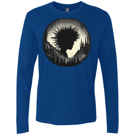 T-Shirts Royal / S Camp Hair Men's Premium Long Sleeve