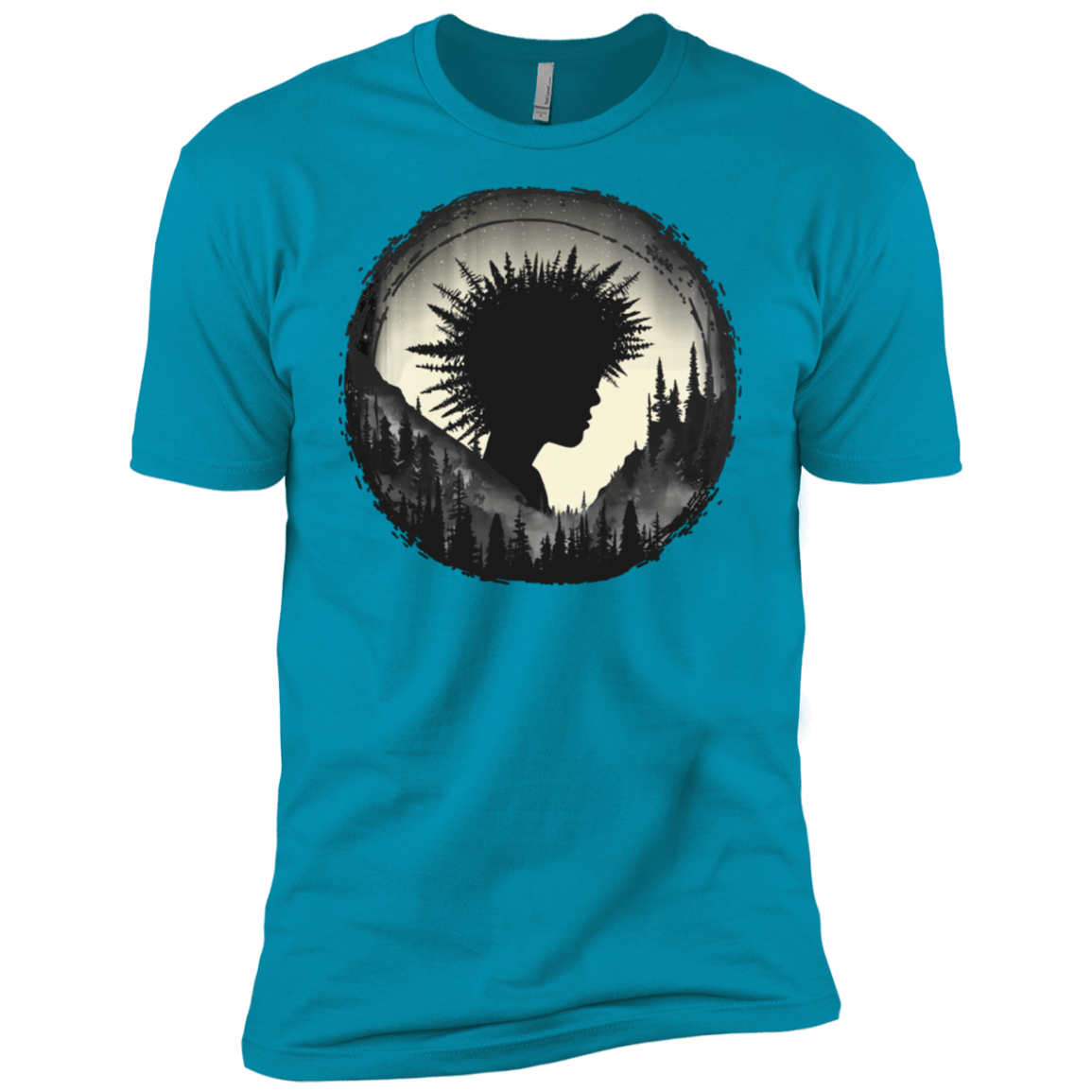 T-Shirts Turquoise / X-Small Camp Hair Men's Premium T-Shirt
