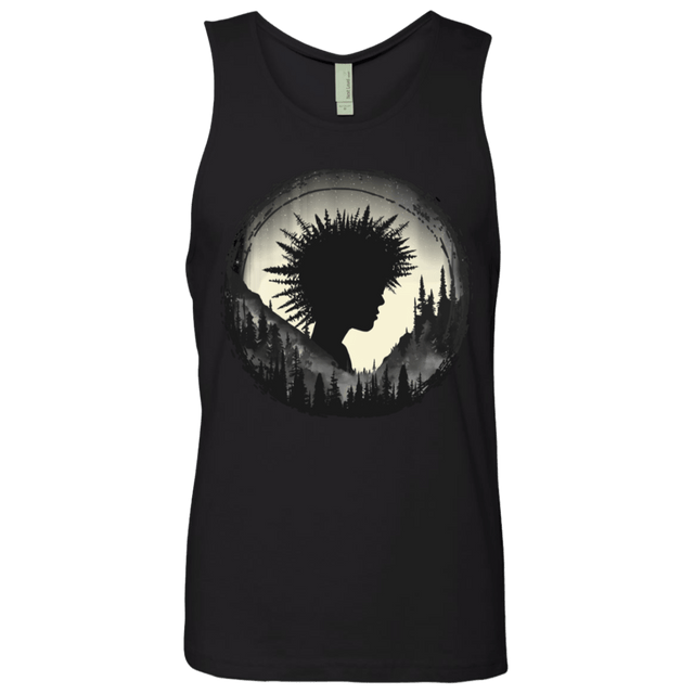 T-Shirts Black / S Camp Hair Men's Premium Tank Top