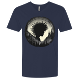 T-Shirts Midnight Navy / X-Small Camp Hair Men's Premium V-Neck