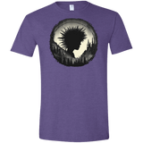 T-Shirts Heather Purple / S Camp Hair Men's Semi-Fitted Softstyle