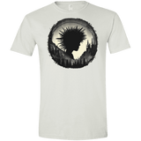 T-Shirts White / X-Small Camp Hair Men's Semi-Fitted Softstyle