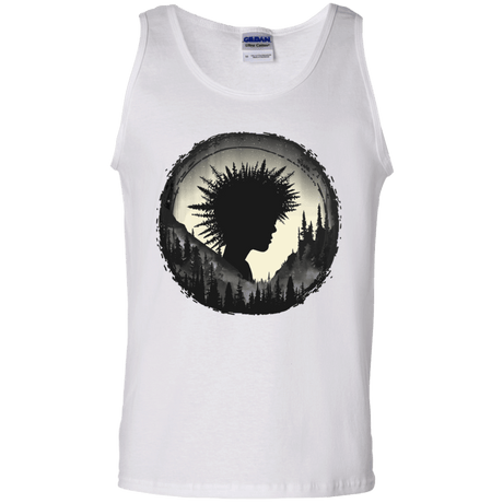T-Shirts White / S Camp Hair Men's Tank Top