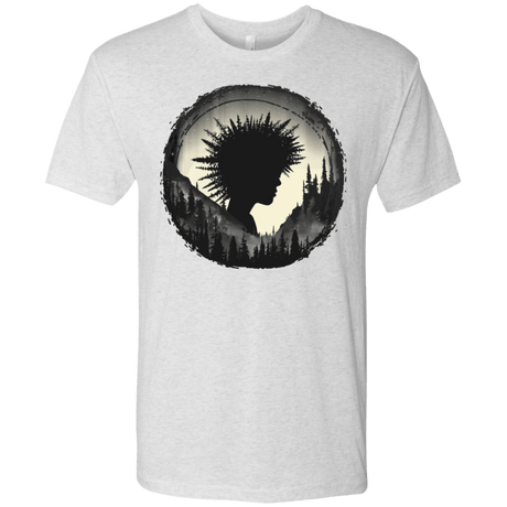 T-Shirts Heather White / S Camp Hair Men's Triblend T-Shirt