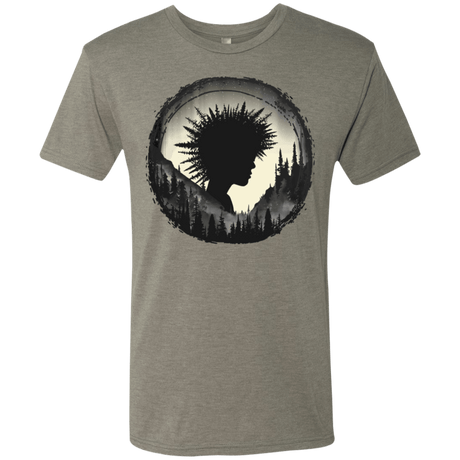 T-Shirts Venetian Grey / S Camp Hair Men's Triblend T-Shirt