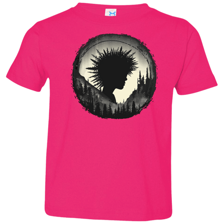 T-Shirts Hot Pink / 2T Camp Hair Toddler Premium T-Shirt