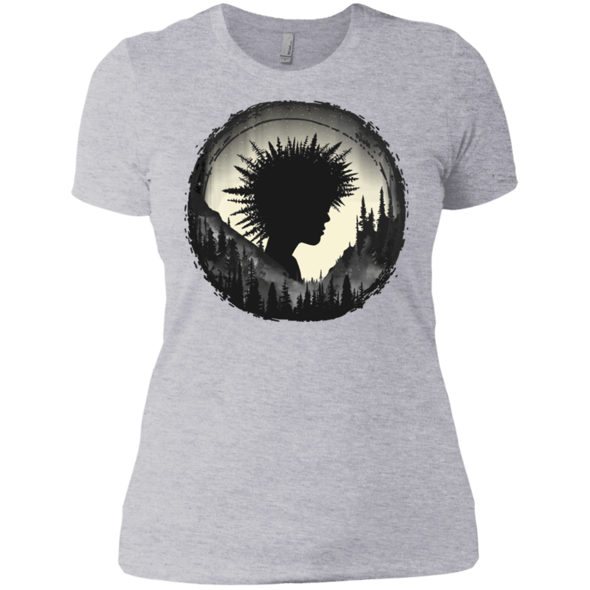 T-Shirts Heather Grey / X-Small Camp Hair Women's Premium T-Shirt