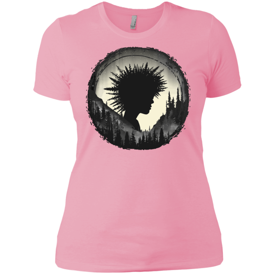 T-Shirts Light Pink / X-Small Camp Hair Women's Premium T-Shirt