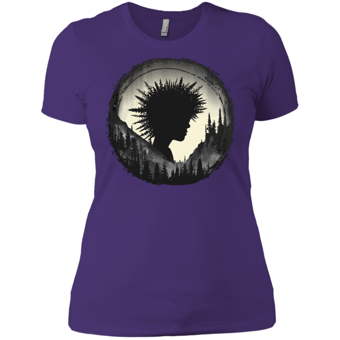 T-Shirts Purple Rush/ / X-Small Camp Hair Women's Premium T-Shirt