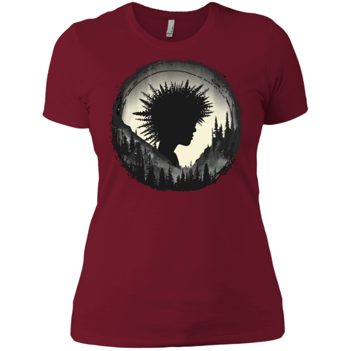 T-Shirts Scarlet / X-Small Camp Hair Women's Premium T-Shirt