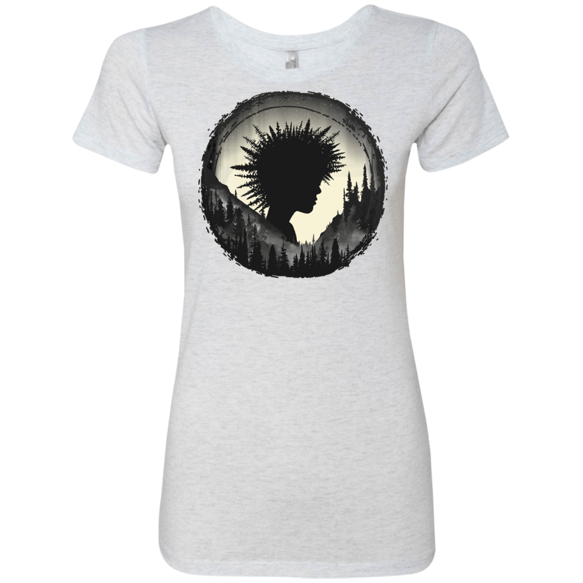 T-Shirts Heather White / S Camp Hair Women's Triblend T-Shirt