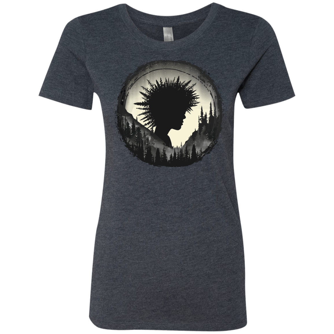 T-Shirts Vintage Navy / S Camp Hair Women's Triblend T-Shirt