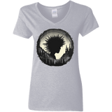 T-Shirts Sport Grey / S Camp Hair Women's V-Neck T-Shirt