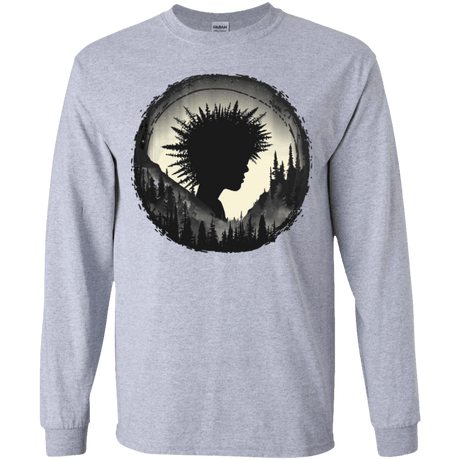 T-Shirts Sport Grey / YS Camp Hair Youth Long Sleeve T-Shirt