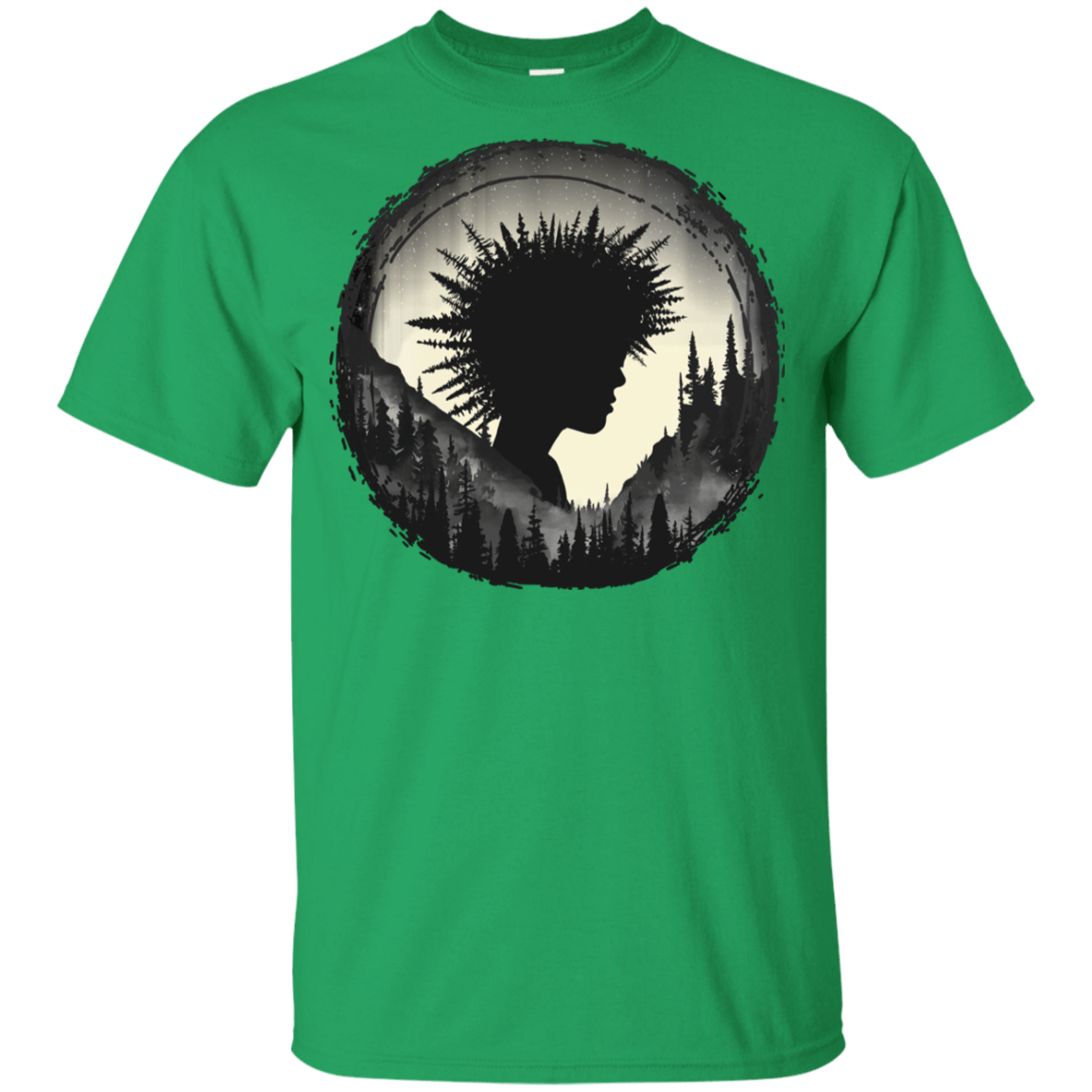 T-Shirts Irish Green / YXS Camp Hair Youth T-Shirt