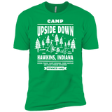 T-Shirts Kelly Green / YXS Camp Upside Down Boys Premium T-Shirt