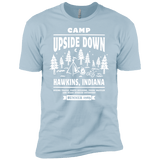 T-Shirts Light Blue / YXS Camp Upside Down Boys Premium T-Shirt