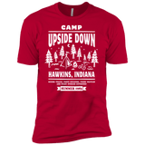T-Shirts Red / YXS Camp Upside Down Boys Premium T-Shirt