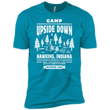 T-Shirts Turquoise / YXS Camp Upside Down Boys Premium T-Shirt