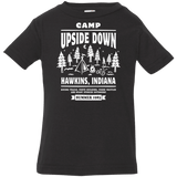 T-Shirts Black / 6 Months Camp Upside Down Infant Premium T-Shirt
